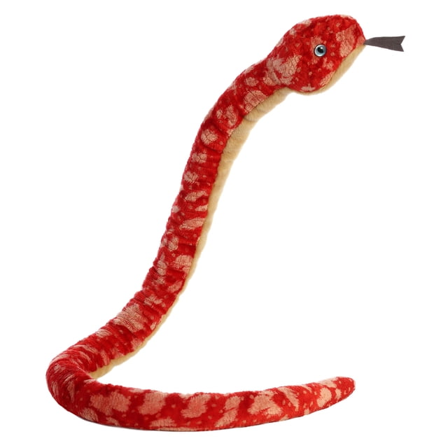 Aurora Stuffed Animals Snakes-Red Corn 50"