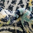 thumbnail image 5 of Animal Inspirations Perttu Collection Area Rug in BlueIvory Color and Rectangle, Runner Shape, 5 of 7