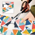 thumbnail image 6 of Yayeee Faucet Mat for Kitchen Sink 30" Diatomite Long Splash Guard Pad, Red Triangles, 2 Pack, 6 of 7