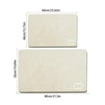 thumbnail image 3 of TIMIFIS Tapis de Salle de Bain Absorbants Imprimés Ensemble de 2 Pcs, 3 of 6