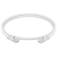 thumbnail image 2 of Cmple - 2 Pack Cat5e Ethernet Cable 3 ft, Network Patch Cord, LAN Cable with RJ45 Connectors, Cat 5 Wire for Fast Internet, 1 Gigabit Router Cables - White, 2 of 8