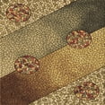 thumbnail image 1 of Ahgly Company Machine Washable Indoor Square Transitional GoldenRod Gold Area Rugs, 8' Square, 1 of 7