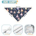 thumbnail image 6 of Dog Bandana 2 Pack,Dark Blue Little Princess Pattern Bandanas for Dogs,Cat Bandana,Small/ Large Dog Bandana 2 Size,Dog Bandanas, 6 of 6