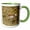 Green/White, variant on 3drose, Pronghorn Antelope, Yellowstone National Park, Montana, Wyoming, 11oz Two-tone Red Mug