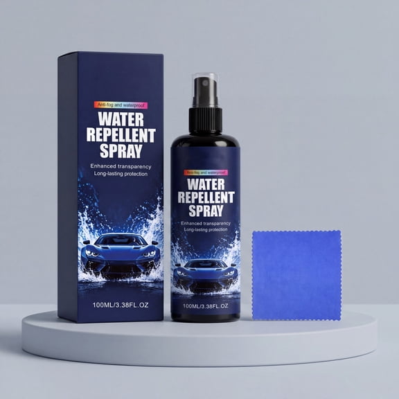 Car Glass Water Repellent Spray Windshield Anti Fog Coating Rain Repellent Window Cleaner Auto Detailing