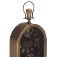 thumbnail image 5 of SEI Maximilian Bell Like Gear Table Clock/Black/Gold, 5 of 5
