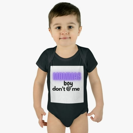 

Mommas Boy Infant Baby Rib Bodysuit