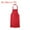 Red, variant on Uxcell Polyester 82cm x 68cm Kitchen Cooking Aprons Adjustable Bib Long Ties with 2 Pockets Blue