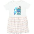 thumbnail image 3 of Inktastic Funny Polar Bear Girls Toddler Dress, 3 of 5