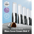 thumbnail image 2 of Zephoco Blanc Cover Cream Stick V Foundation - Korean Color Changing Makeup with Brush, Full to Medium Coverage, White Stick, S Makeup Organizers, 2 of 8