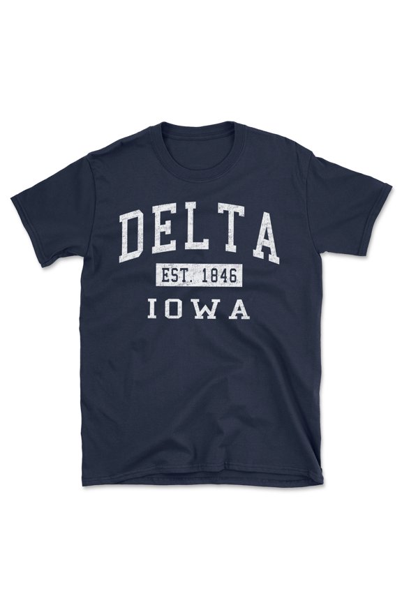 Delta Iowa Classic Established Men's Cotton T-Shirt