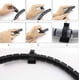 thumbnail image 5 of Clips de sujeción para cables ajustables, Clips para cables adhesivos de 3m, abrazaderas de alambre de nailon para coche, hogar y oficina, negro, paquete de 60, 5 of 5