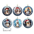 thumbnail image 3 of Christmas Tree Decoration Penguin Pendant Acrylic Flat Decoration Home Decoration Pendant Penguin Pendant 1 PC Decorations for Christmas Primitive Easter Eggs Christmas Wreath Decorations And Swinging, 3 of 4