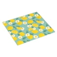 thumbnail image 2 of Xecao Lemons Chamomile Flowers And Leaves Print Dish Drying Mat for Kitchen Counter,Absorbent Coffee Bar Mat, Dish Drainer Rack Mats,Dining Room Decoration, 2 of 8