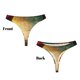 thumbnail image 3 of Balery Castle Red Green Sky Dragon Tangas de Algodón para Mujer con Estampado – Ropa Interior Sexy, Transpirable, G-string-Small, 3 of 6