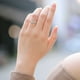 thumbnail image 2 of Guardurnaity Anillo de mujer cristal brillante decorativo nudillo joyería Metal elegante mano decoración fiesta compromiso artesanía exquisita Ropa, zapatos y accesorios Miscelánea Talla 6, 2 of 6