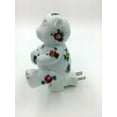 thumbnail image 4 of Flowers On A Teddy Bear Shaped Night Light, 4 of 4