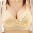 thumbnail image 2 of Eashery Womens Bra Plus Size Push upDeep V Sport Bras Womens Plus Exercise Bras Beige 38, 2 of 4