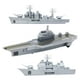 thumbnail image 2 of Set de juego de juguete DeAO, buque naval militar, portaaviones con aviones, 2 of 9