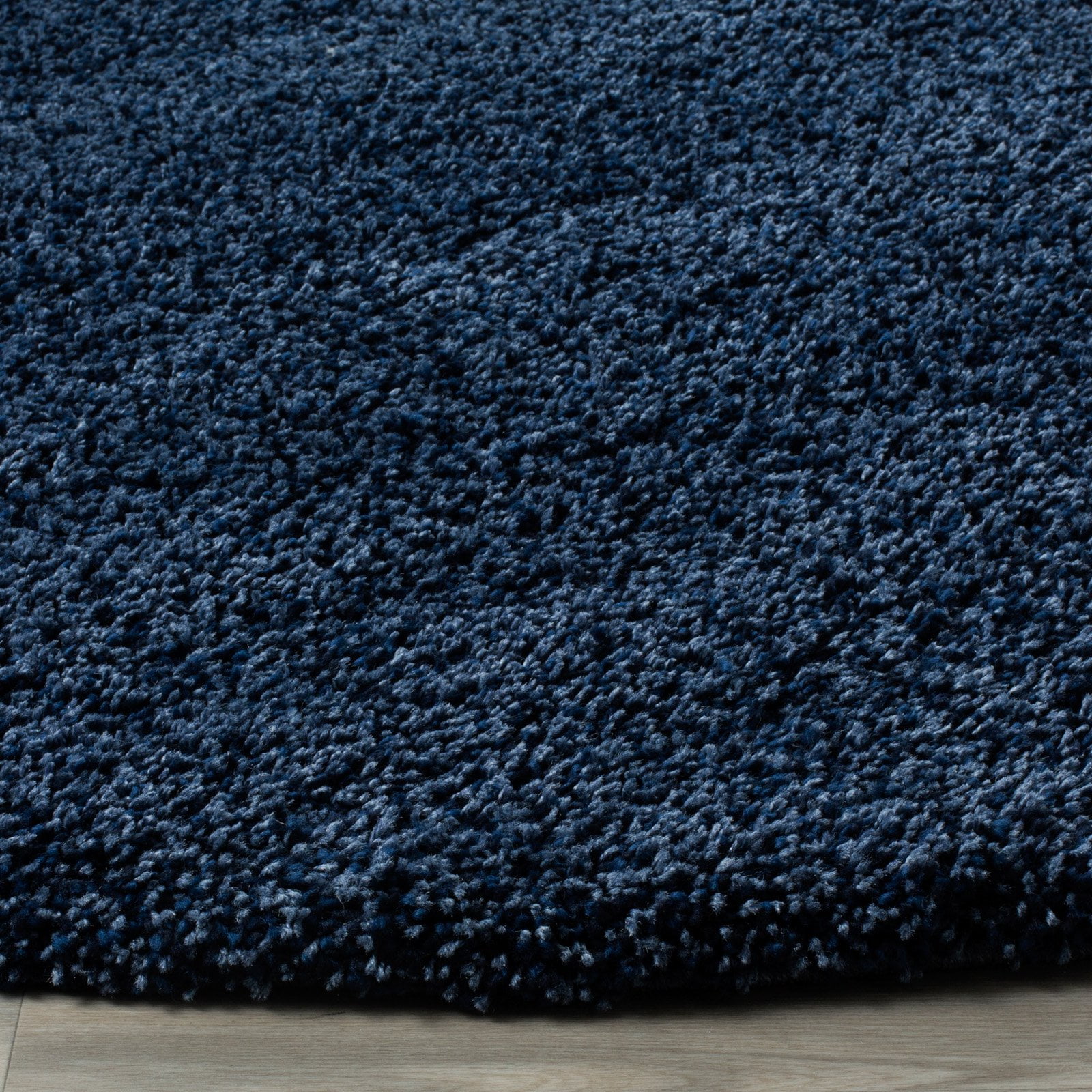 SAFAVIEH Santa Monica Chelsey Solid Shag Runner Rug, Purple, 2'3" x 7'
