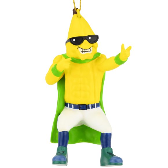 Tree Buddees X Savannah Bananas Mascot Split Adorno Oficial De Bola De Plátano - Edición Limitada (Dividido)