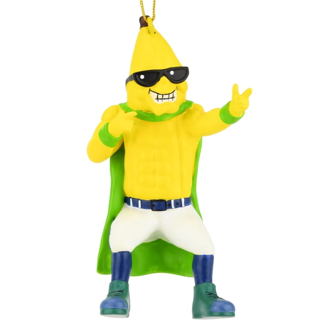 Tree Buddees X Savannah Bananas Mascot Split Adorno Oficial De Bola De Plátano - Edición Limitada (Dividido)