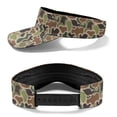 thumbnail image 4 of Aplkyhs Duck Camo Women's Golf Shirt and Sun Visor Hat Set Racerback Sleeveless Golf Tennis Shirts Adjustable UV Protection Sun Hat Breathable Moisture Wicking for Golf,Tennis,Daily Wear, 4 of 7