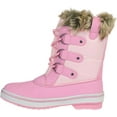 thumbnail image 3 of Women's Journee Collection North Waterproof Duck Boot Pink Manmade 5.5 M, 3 of 4