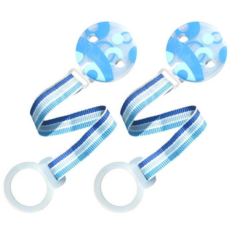 RazBaby - Keep-It-Kleen Pacifier Holder Set of 2, Blue