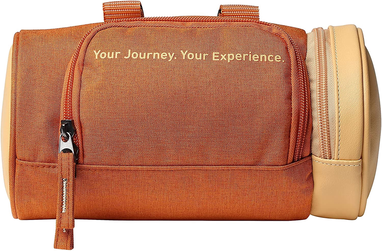 sixthreezero Bike Handlebar Bag, Waterproof Bicycle Front Roll Bag, Orange