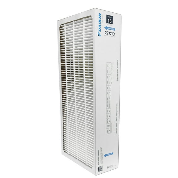 Daikin 0160M00016 - 13" x 27" x 5" Pleated MERV 15 Replacement Filter for DV15-2814-FA