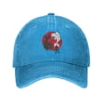 thumbnail image 1 of ZICANCN Casquette de Baseball Ajustable Femmes, Carp Exotic Chapeaux pour Hommes Adulte Coton Denim Lavé Casquettes de Baseball Mode, Bleu, 1 of 6