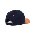 thumbnail image 2 of Two-Tone  Adjustable Baseball Cap, Navy Orange, 2 of 2