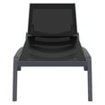 thumbnail image 4 of Compamia Pacific Chaise Lounge with Black Sling in Dark Gray, 4 of 14
