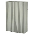 thumbnail image 5 of Meyda 124270 10 in. Dimmable LED Sconce, Old Silver & White Alabaster Sandblasted Inside, 5 of 5