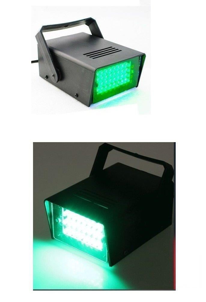 Lightahead Mini LED Strobe Light with 24 Super Bright LEDs Mini Dj