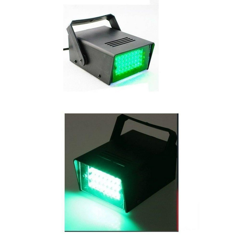 Lightahead Mini LED Strobe Light with 24 Super Bright LEDs Mini Dj