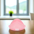 thumbnail image 4 of OULII Rabbit Large Litter Box Animal Poop Tray Pink Compact Design 1Pack, 4 of 5