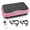 Rose Red, variant on Vibration Plate Exercise Machine, Whole Body Workout Platform with Remote Control and Resistance Bands, Compact Home Fitness Vibration Platform for Full-Body Exercise, Black