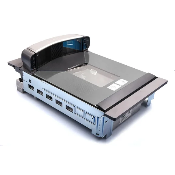 Restored Datalogic Magellan In-Counter 2D Barcode Scanner Scale with RS232 Cable  Medium Size Retail Grocery Checkout POS Scale and Scanner Combo, P/N: 9804 (Refurbished)