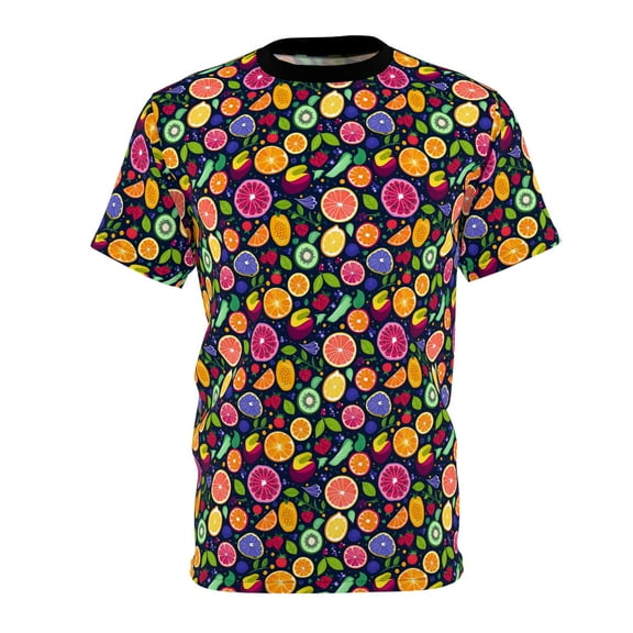 Fruit Neon AOP T-Shirt Short Sleeve Allover Bright Fruity