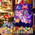 thumbnail image 4 of Calendario de Adviento de Navidad de Pokémon, 24 piezas, figuras de Pokémon, juguetes para niños y niñas (Pikachu S), 4 of 6