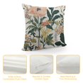 thumbnail image 4 of Shangniulu Watercolor Floral  Pillow Cover for Living Room Bedroom, Couch Sofa Chair Bed Pillow Cover Home Outdoor Pillowcase 24x24in, 4 of 5