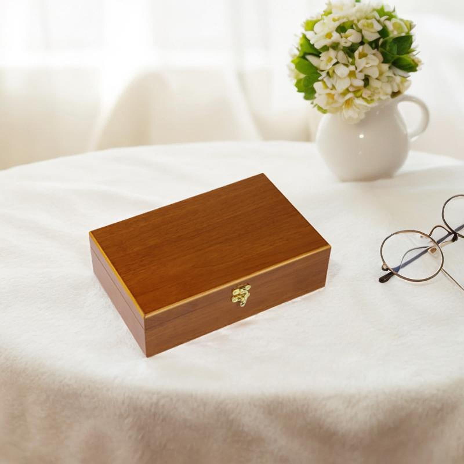Milageto Storage Box Packaging Box Treasure Chest Box for Sundries Crafts Art Hobbies