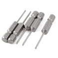 thumbnail image 1 of 5 piezas de punta PH000 magnética de destornillador de cabeza Phillips con vástago hexagonal de 1/4" y punta de 1.5mm, 50mm, 1 of 3