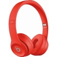 thumbnail image 3 of Auriculares supraaurales inalámbricos Beats Solo3, color rojo cítrico, renovados, 3 of 6