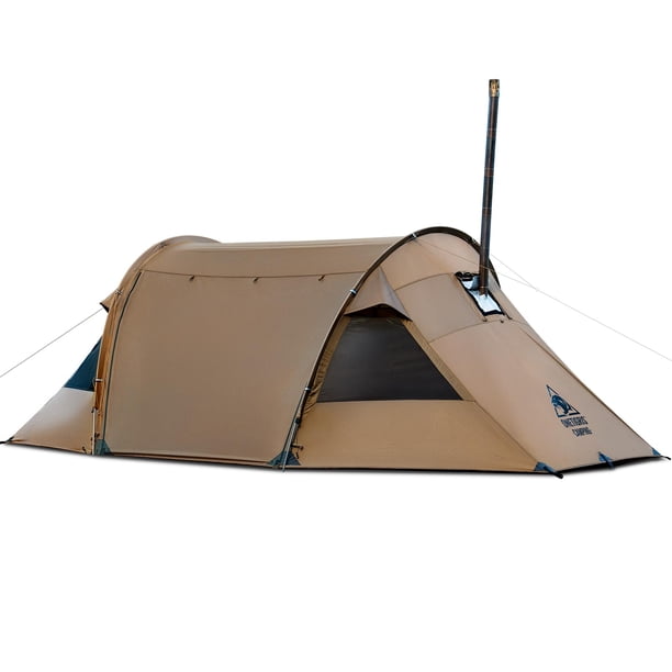 Tienda de campaña OneTigris Raven NEST Hot para 2 personas con enchufe para estufa a prueba de agua