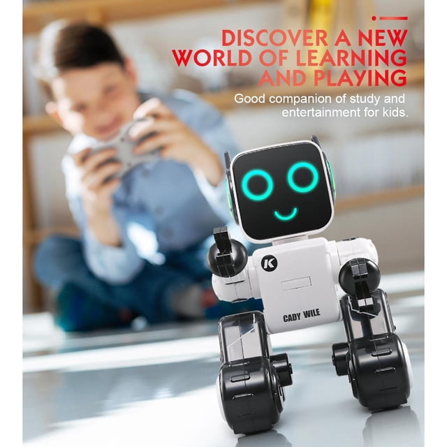 , de telemando Juguete interactivo inteligente Habla Movimientos Banco de monedas incorporado Blanco Macarena Juguetes robot para niños