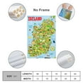 thumbnail image 2 of Ireland Map Wall Art Artworks Picture Print Poster Wall Art Painting Canvas Gift Decor Home Posters Decorative 24x36inch(60x90cm), 2 of 6