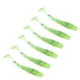 thumbnail image 4 of 10PCS 5cm Soft Plastic Artificial Fish Lures Grub Worm Baits Fish Tackle Accessory F, 4 of 9